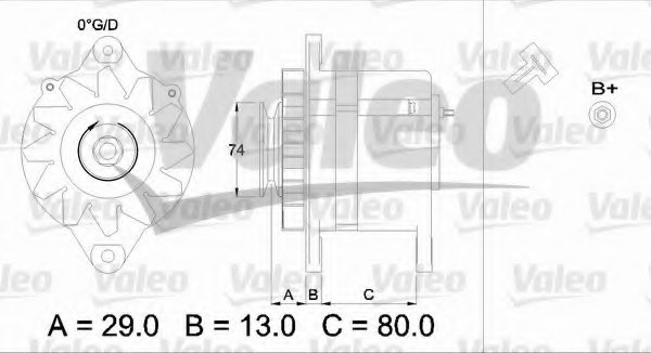 VALEO 436502 Alternator